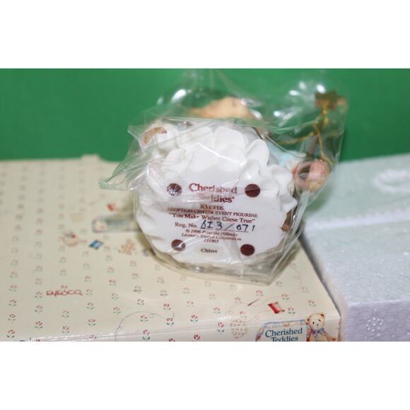 Cherished Teddies Adoption Center Event Kittie You Make Wishes Come True 1996 - Picture 3 of 9